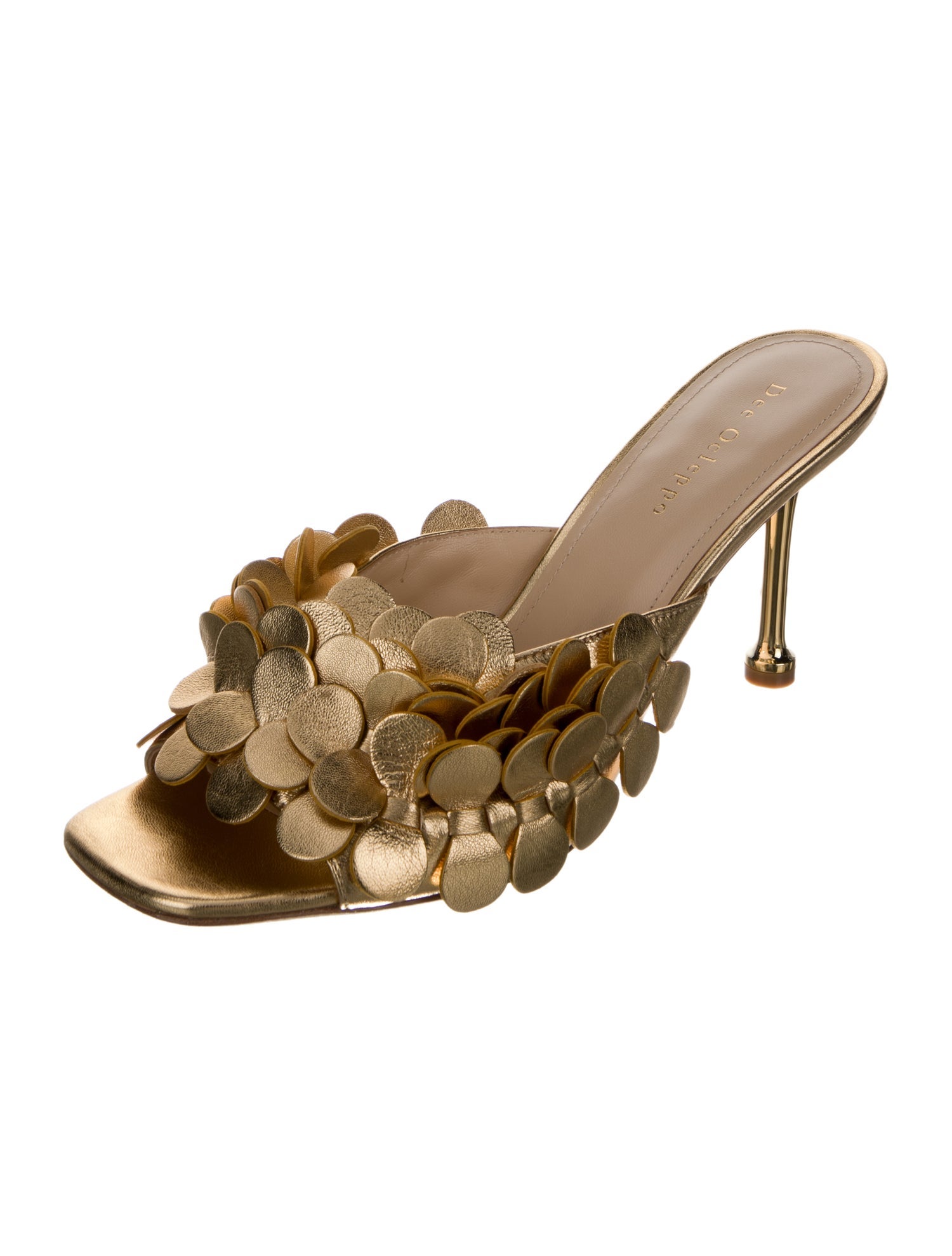 Dee Ocleppo Leather Slides