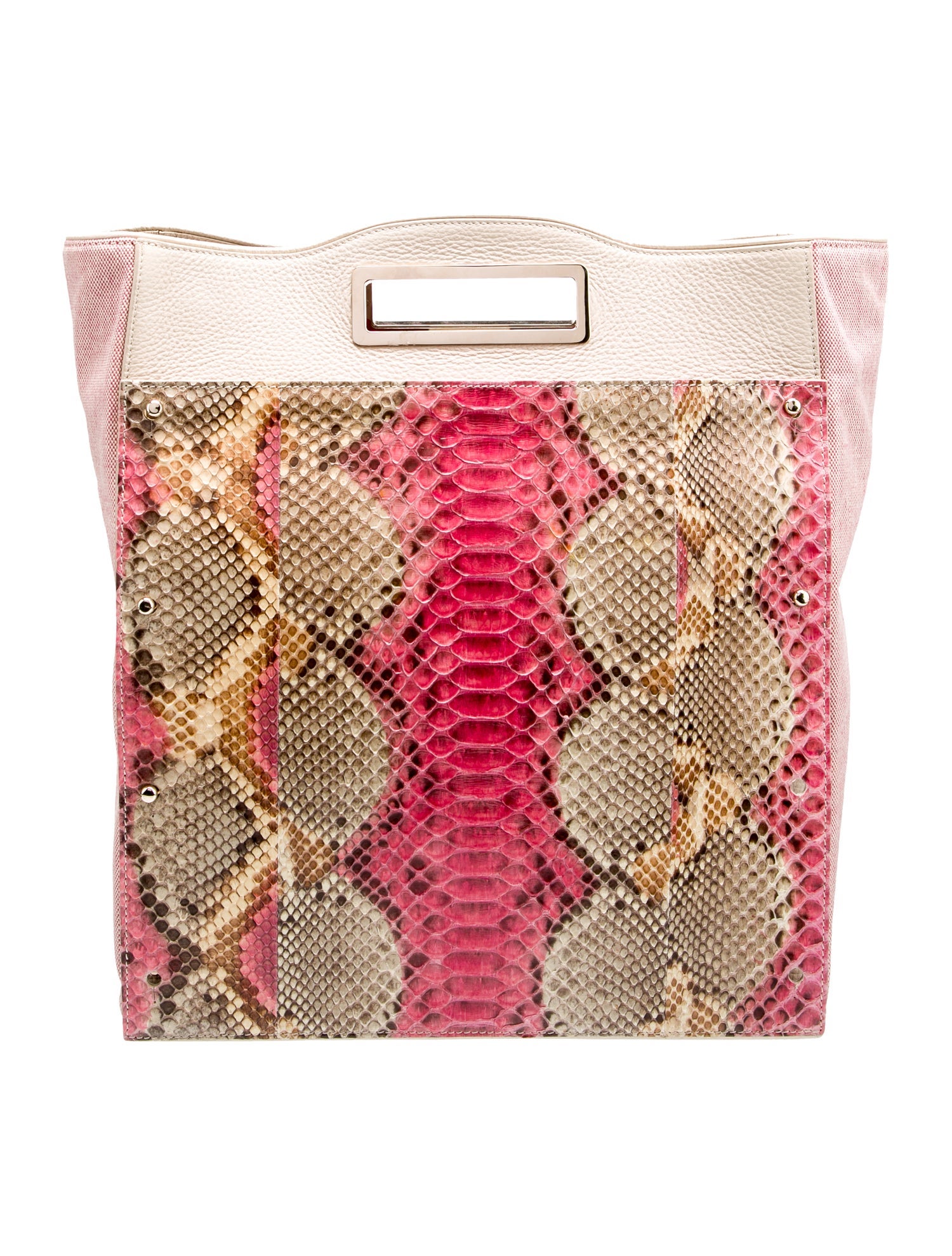 Dee Ocleppo Leather Top Handle Bag