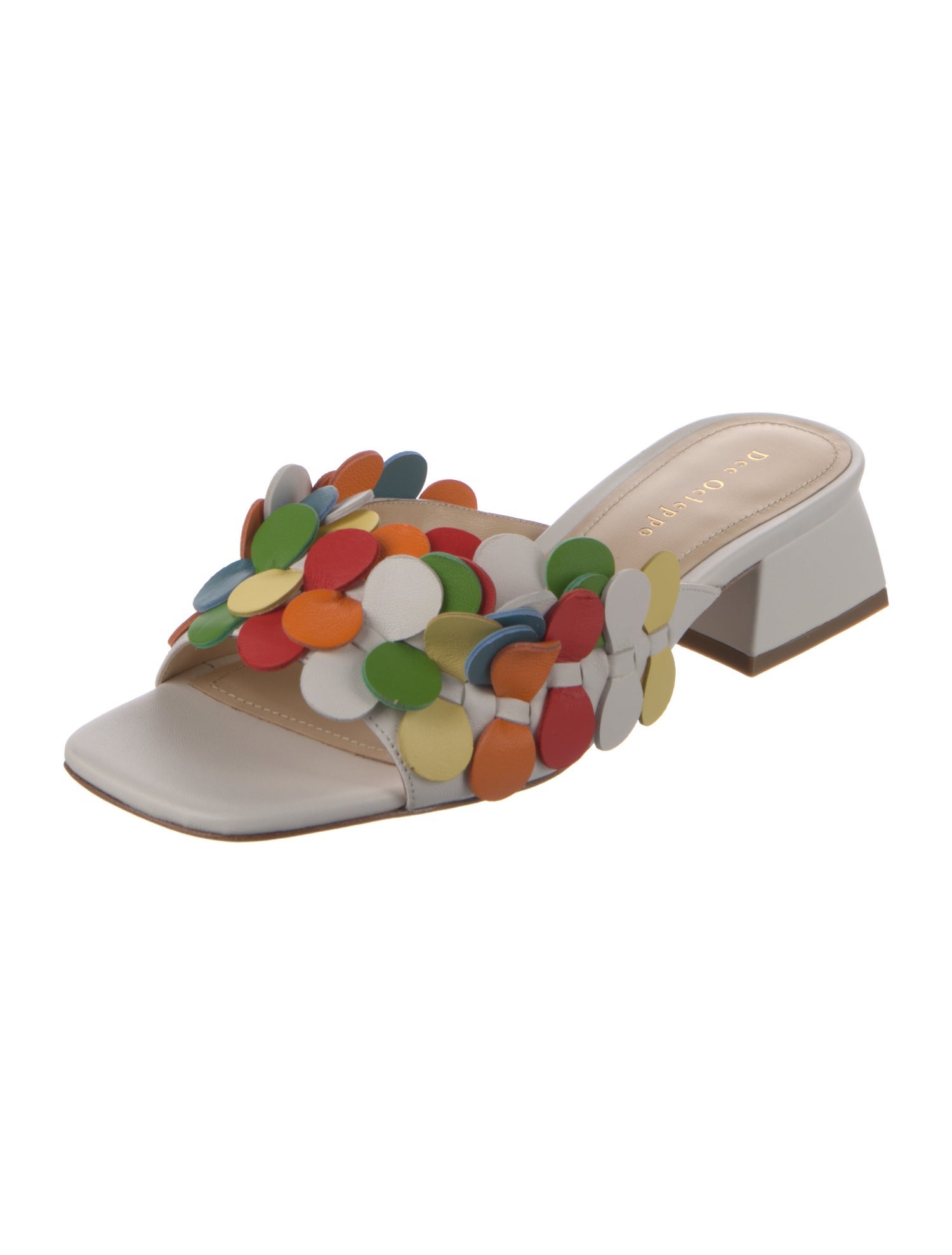 Dee Ocleppo Leather Slides