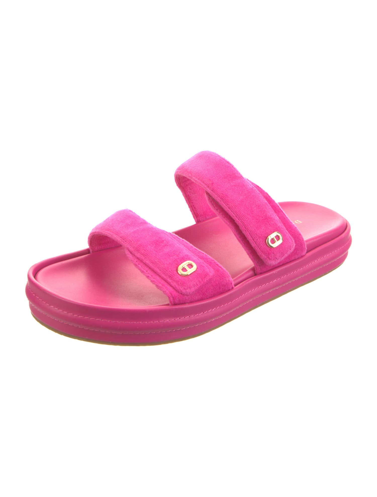 Dee Ocleppo Velvet Slides