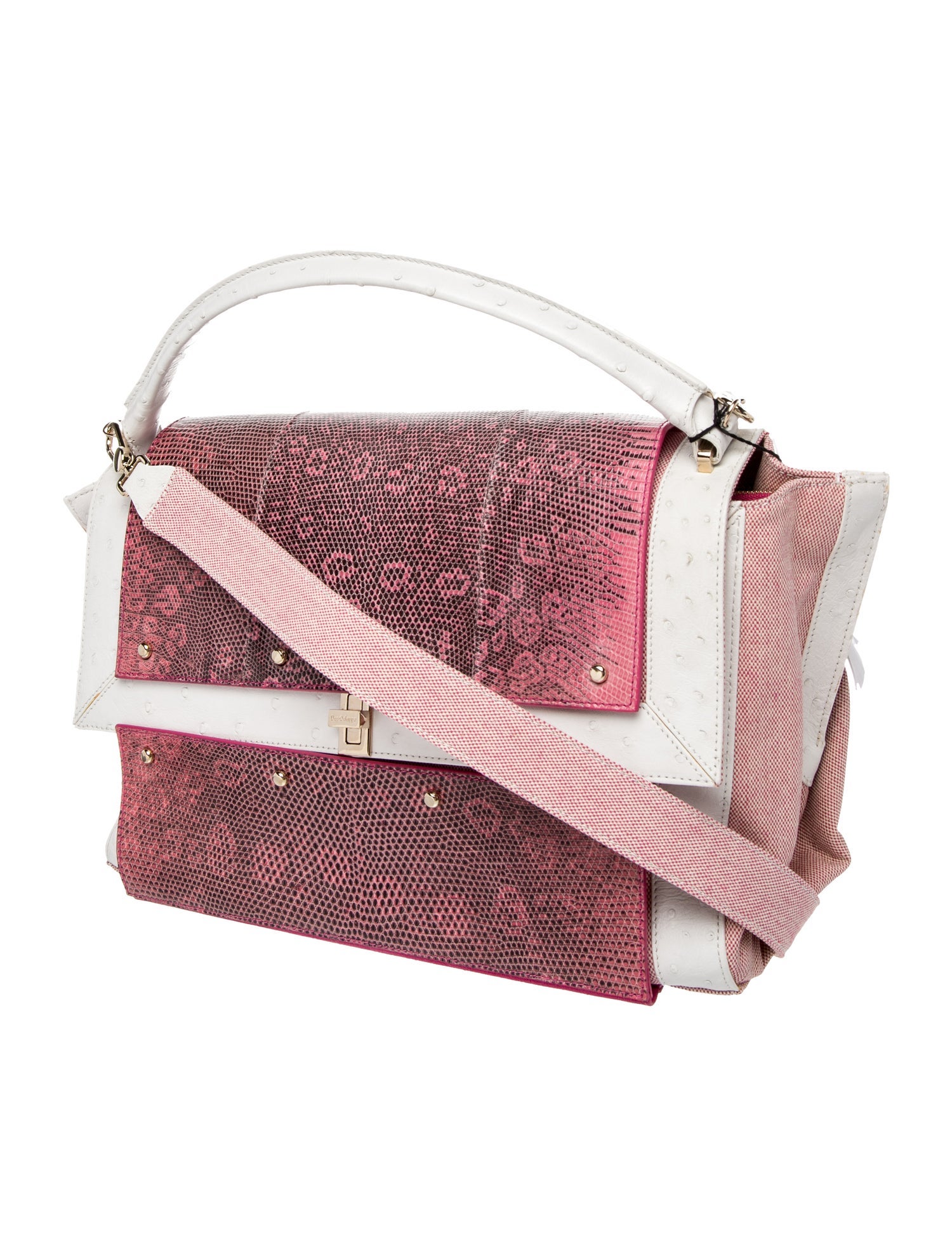 Dee Ocleppo Leather Top Handle Bag