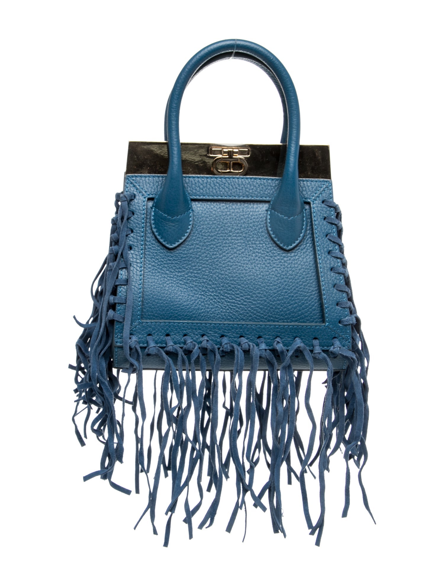 Dee Ocleppo Leather Top Handle Bag w/ Tags