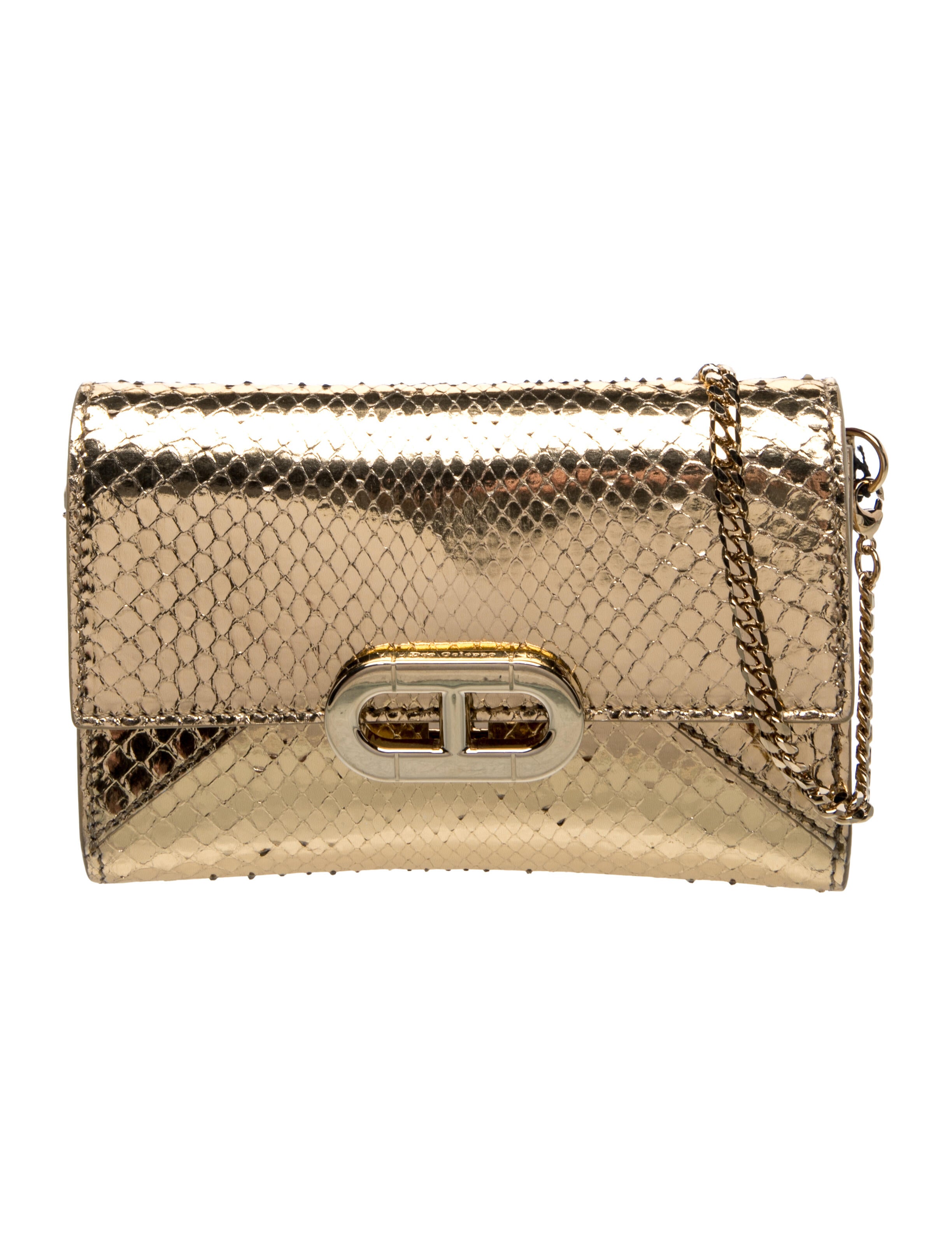 Dee Ocleppo Python Crossbody Bag