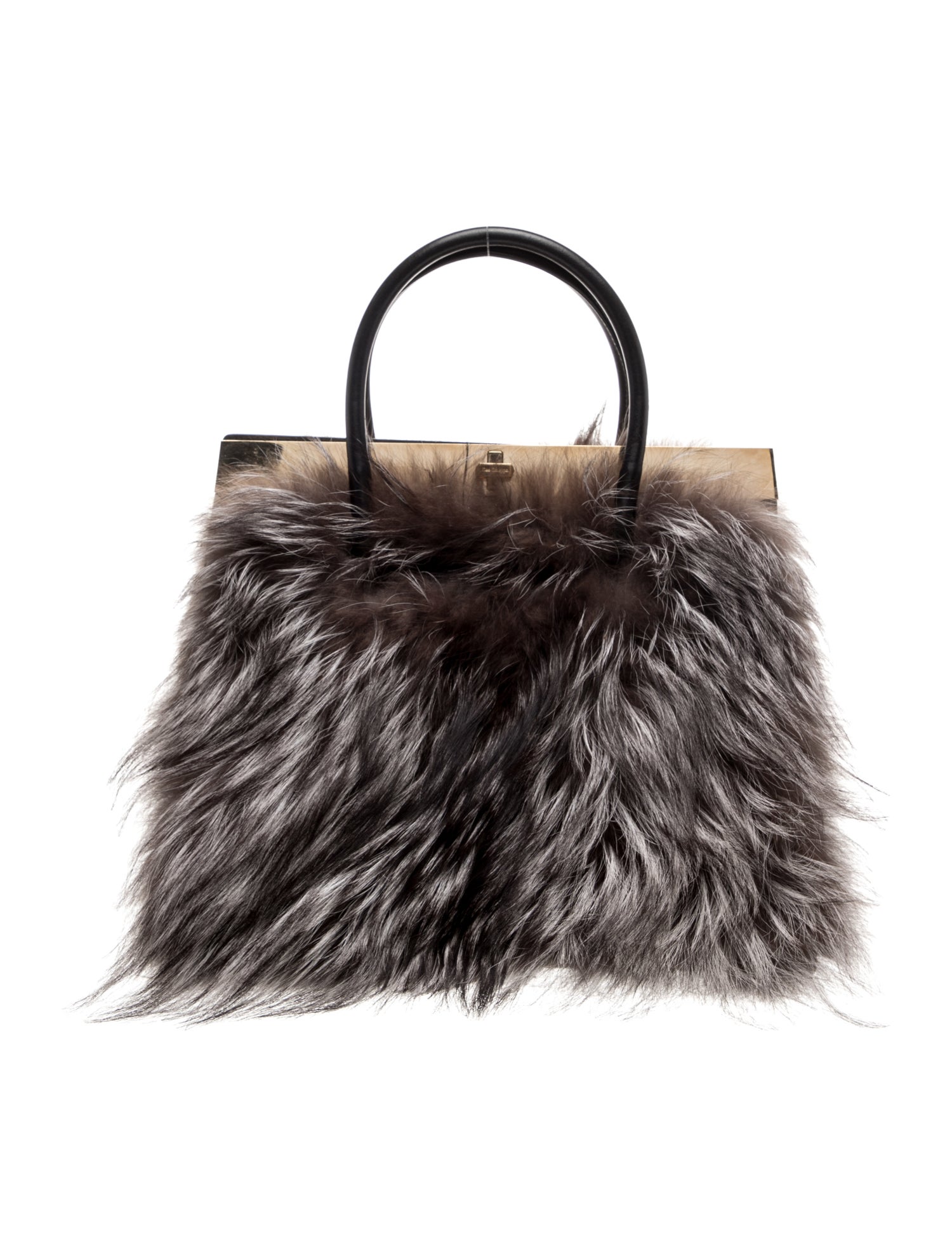 Dee Ocleppo Faux Fur Shoulder Bag
