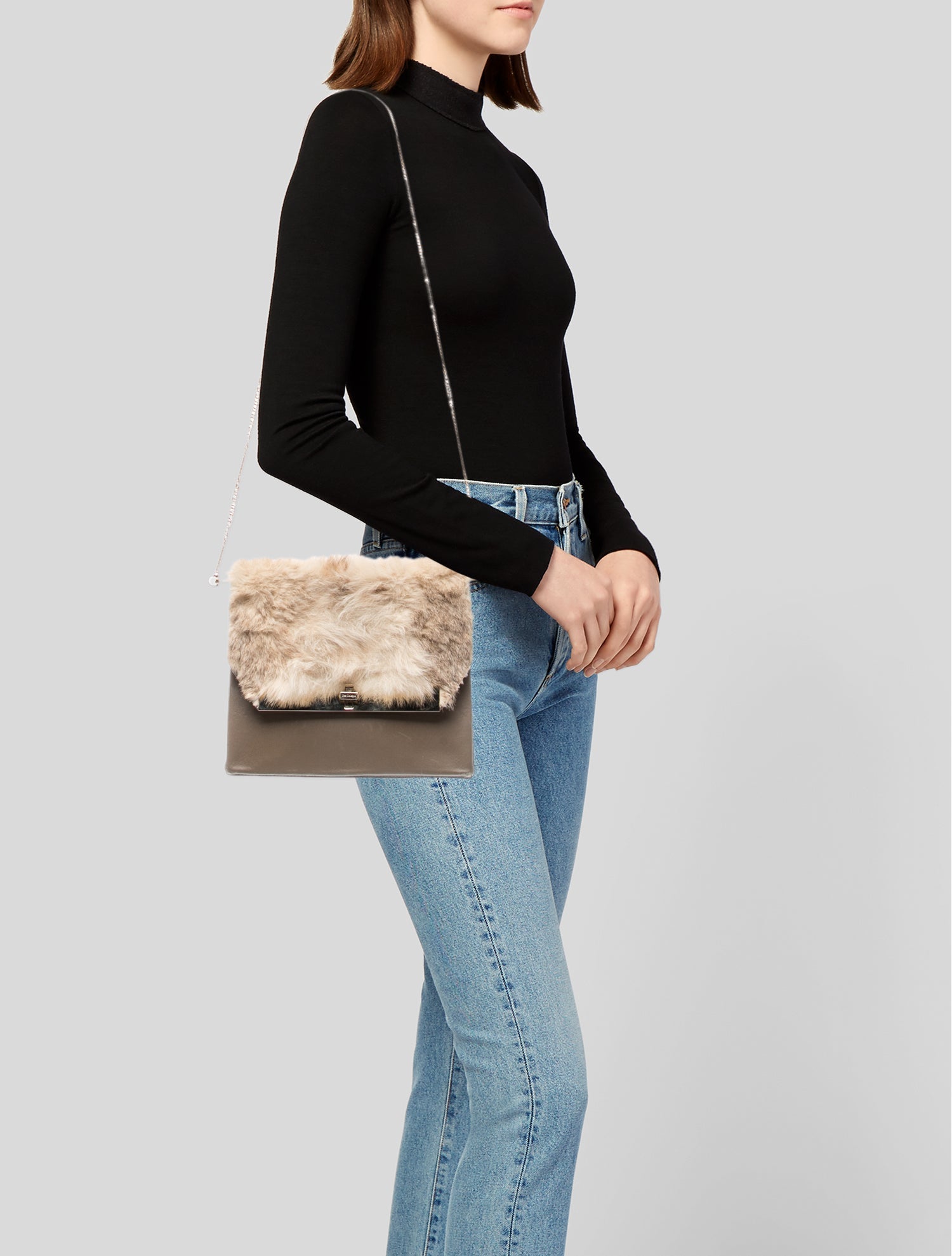 Dee Ocleppo Leather Top Handle Bag