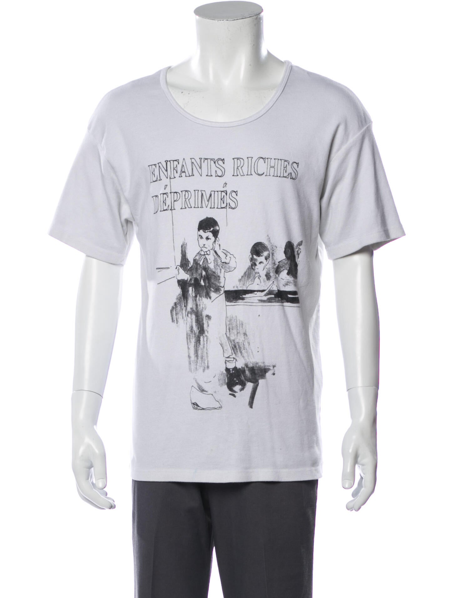 Enfants Riches Déprimés Graphic Print Scoop Neck T-Shirt