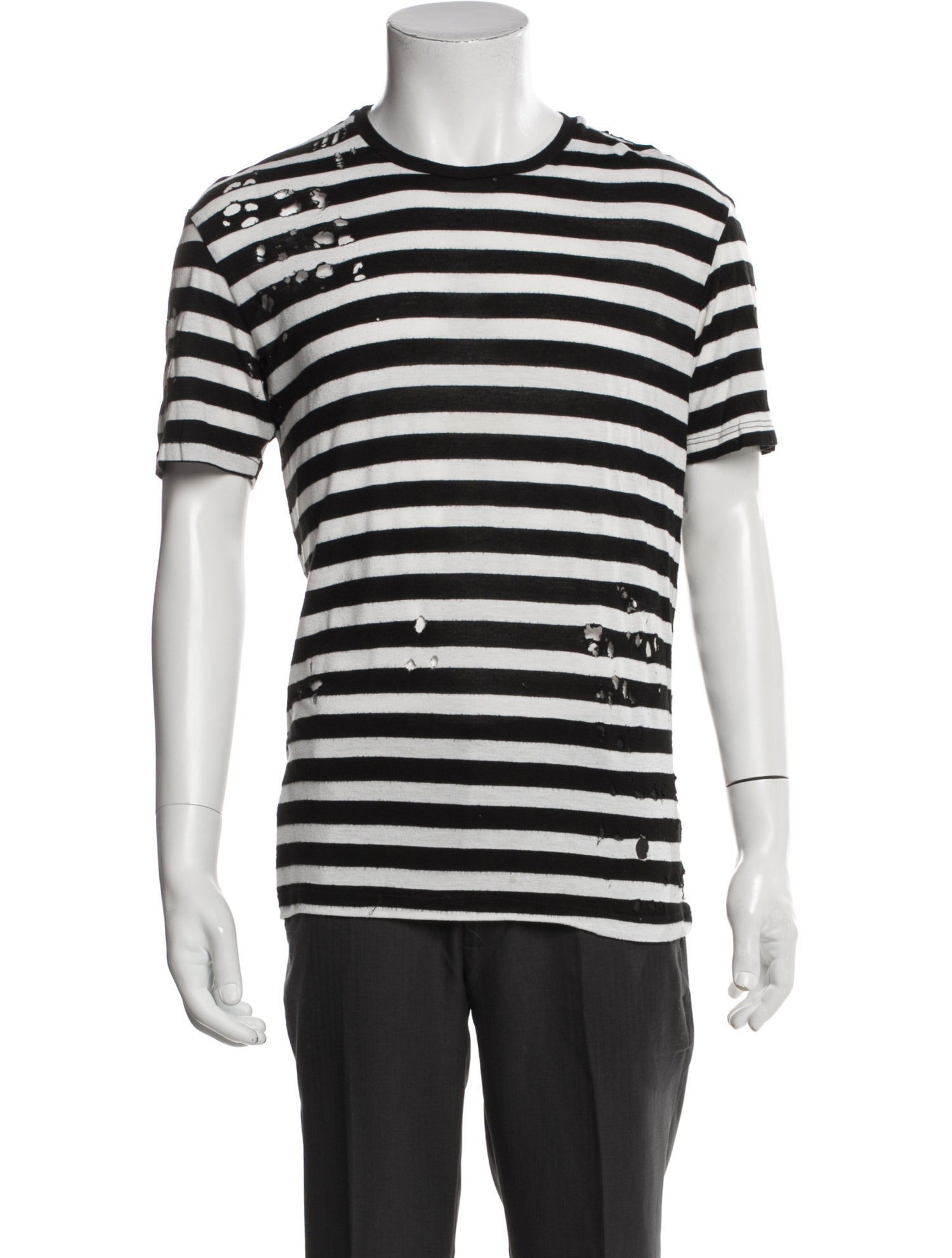 Enfants Riches Déprimés Striped Crew Neck T-Shirt