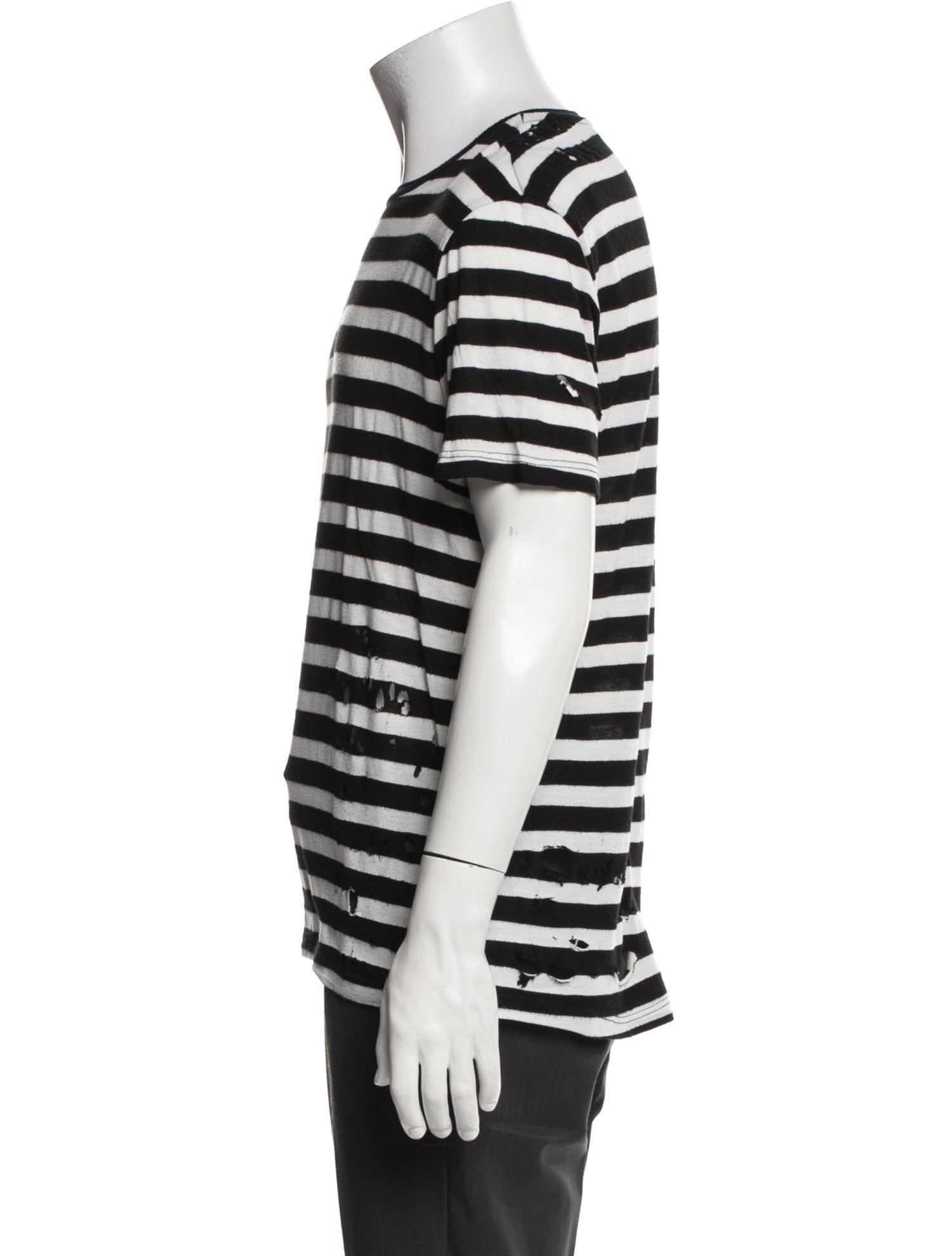 Enfants Riches Déprimés Striped Crew Neck T-Shirt