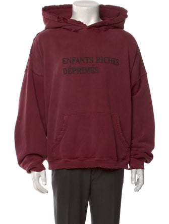Enfants Riches Déprimés Signature Logo Graphic Print Hoodie