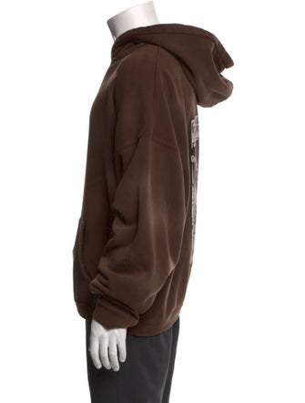 Enfants Riches Déprimés Records Graphic Print Hoodie