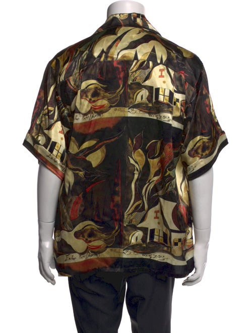 Enfants Riches Déprimés Silk Printed Shirt