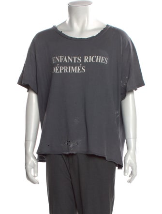 Enfants Riches Déprimés Graphic Print Scoop Neck T-Shirt