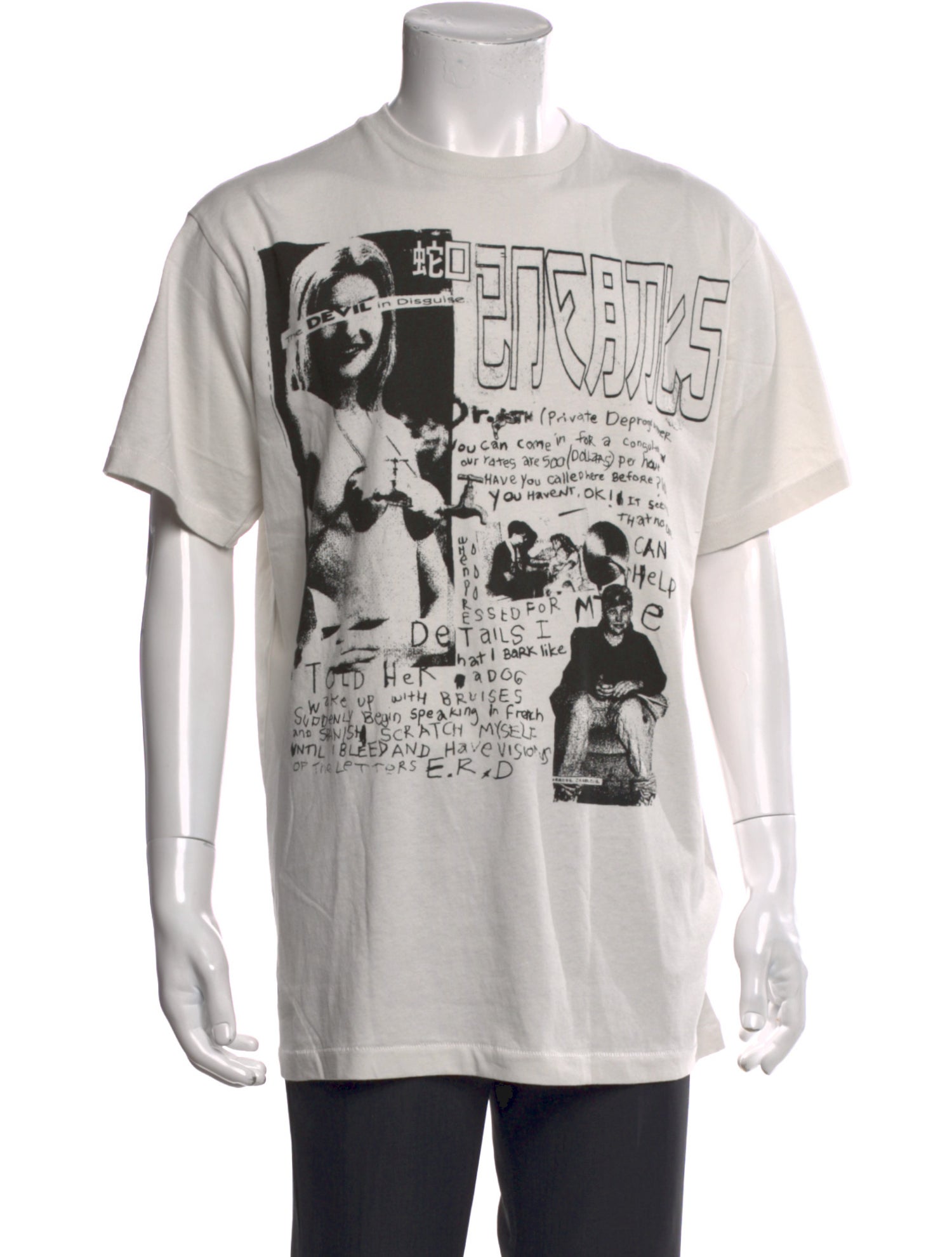 Enfants Riches Déprimés 'Devil in Disguise' Graphic Print T-Shirt