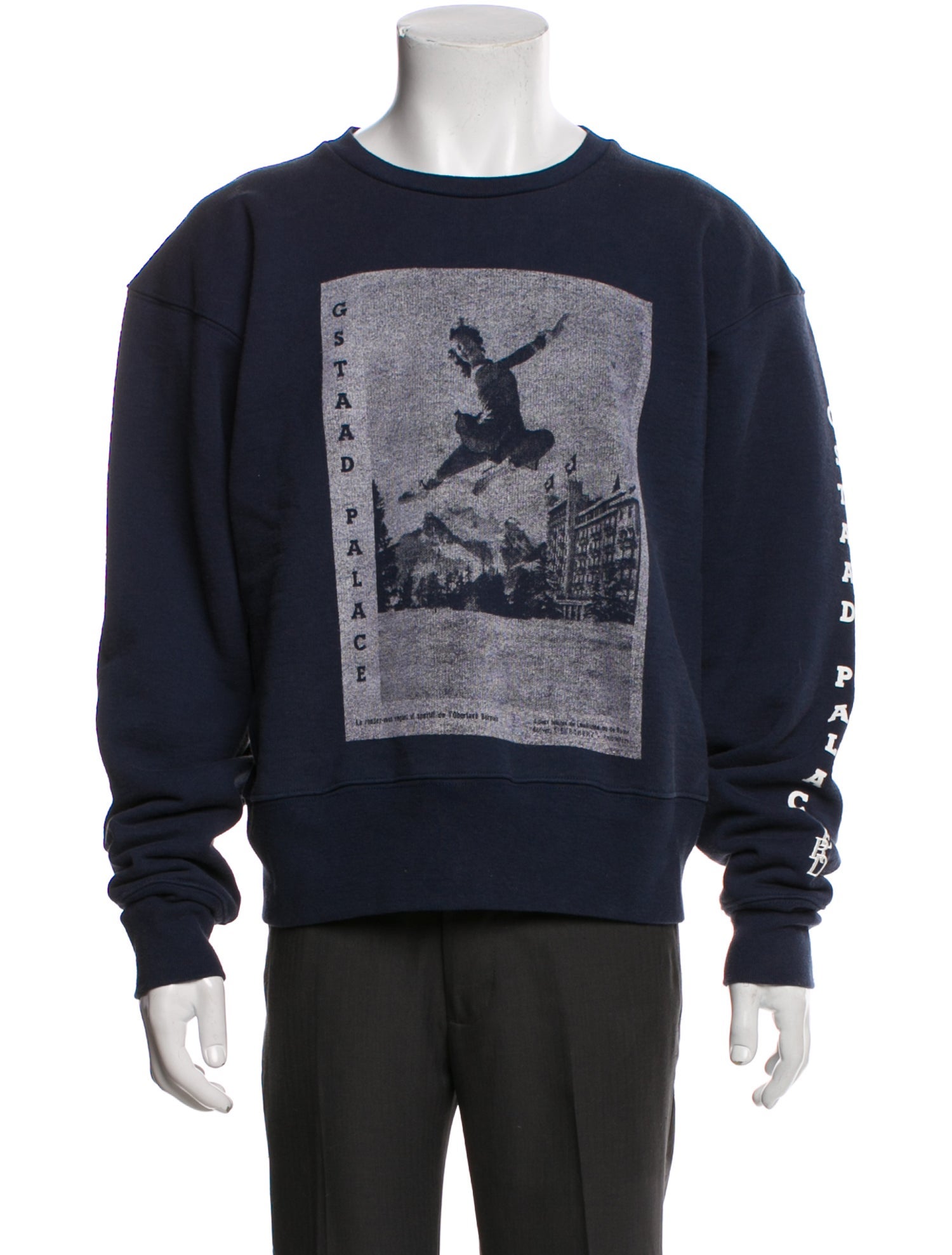 Enfants Riches Déprimés Gstaad Palace Graphic Print Sweatshirt
