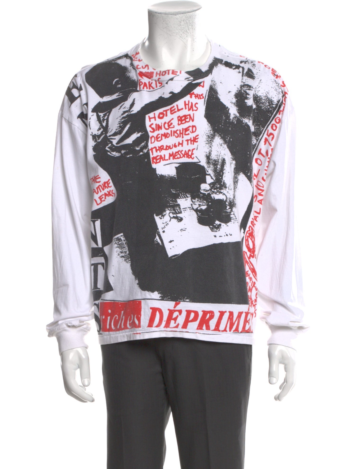 Enfants Riches Déprimés Graphic Print Crew Neck T-Shirt