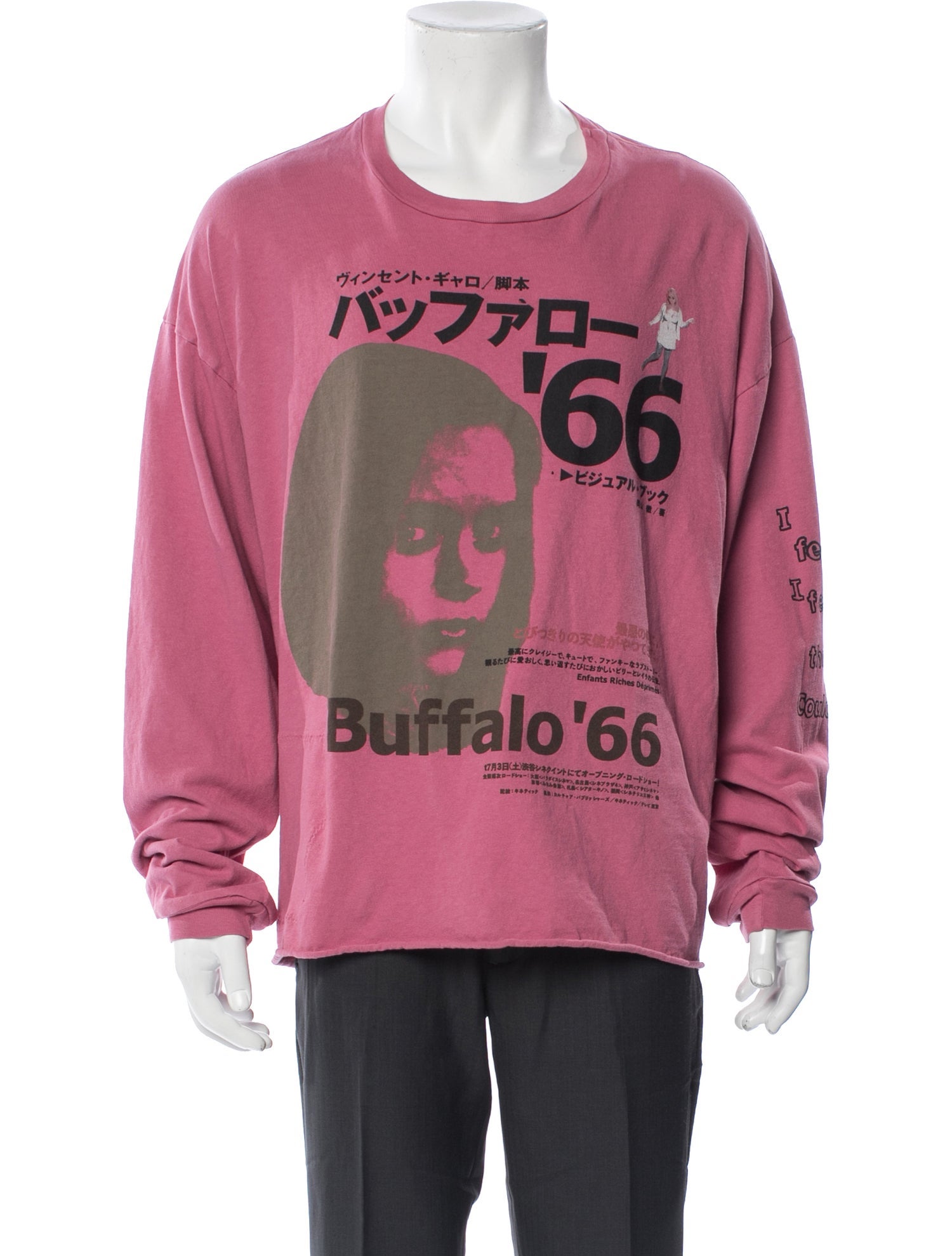 Enfants Riches Déprimés 2021 Japanese Buffalo 66 T-Shirt - Pink T