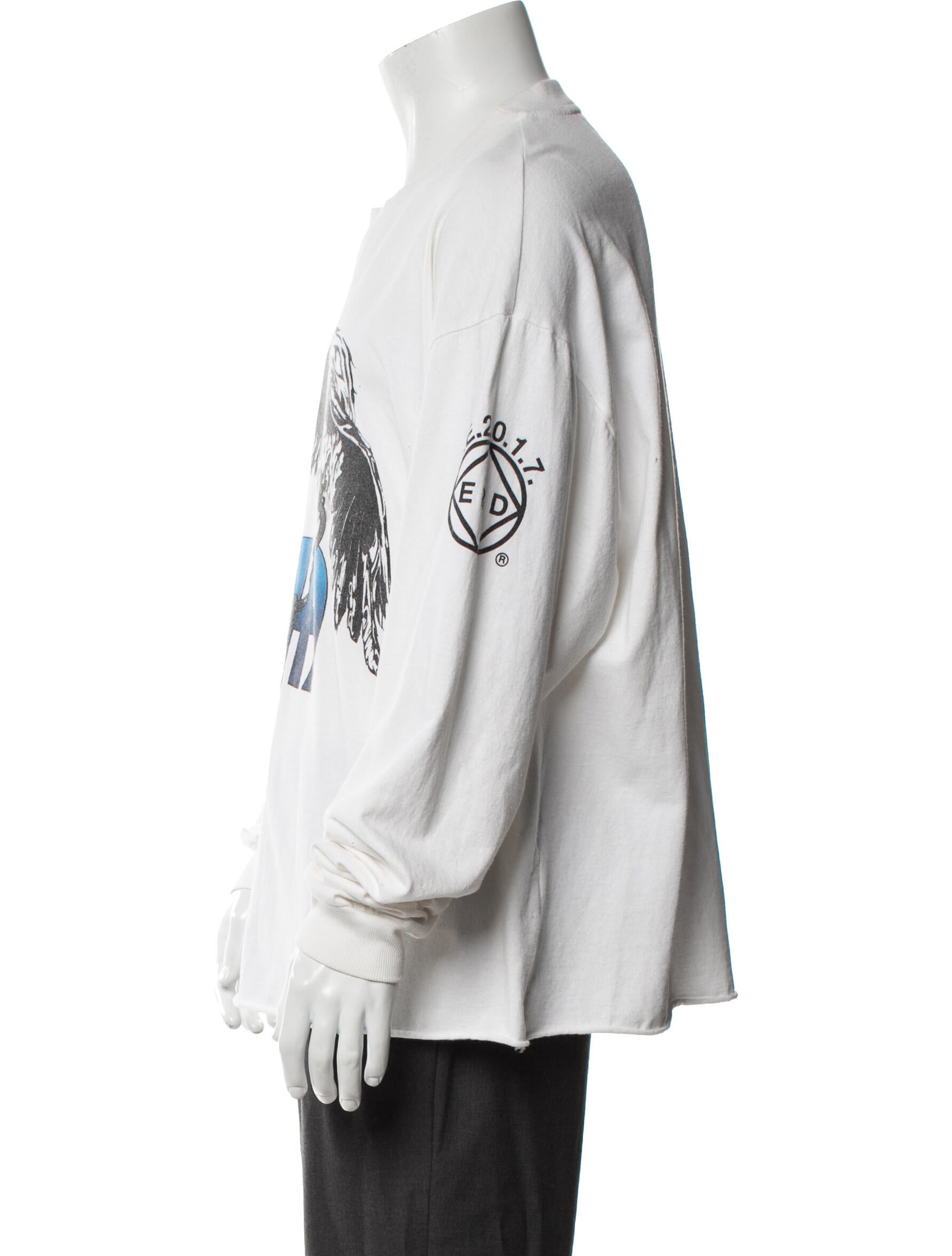 Enfants Riches Déprimés 2021 Graphic Print Jacket w/ Tags - Blue