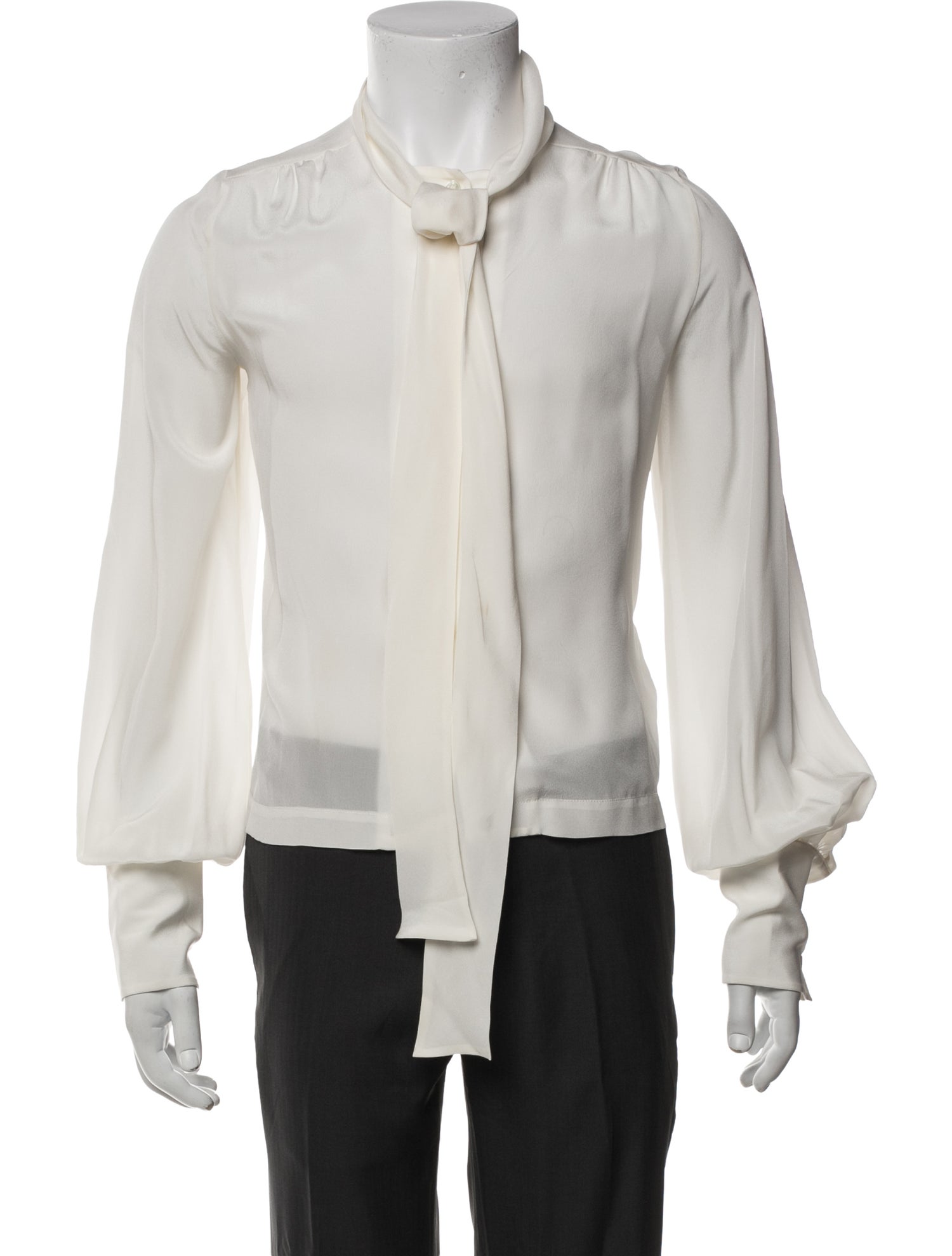 Enfants Riches Déprimés 2024 Pussy Bow Dress Shirt