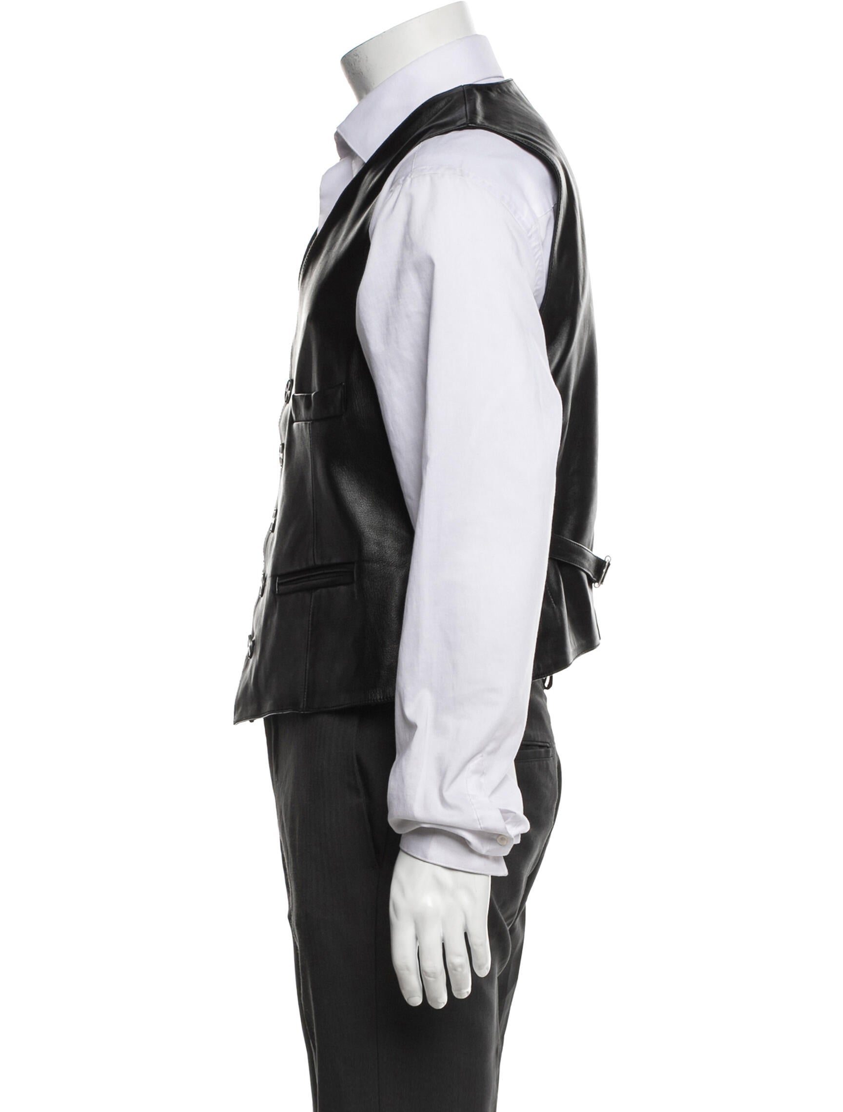 Enfants Riches Déprimés Leather Vest