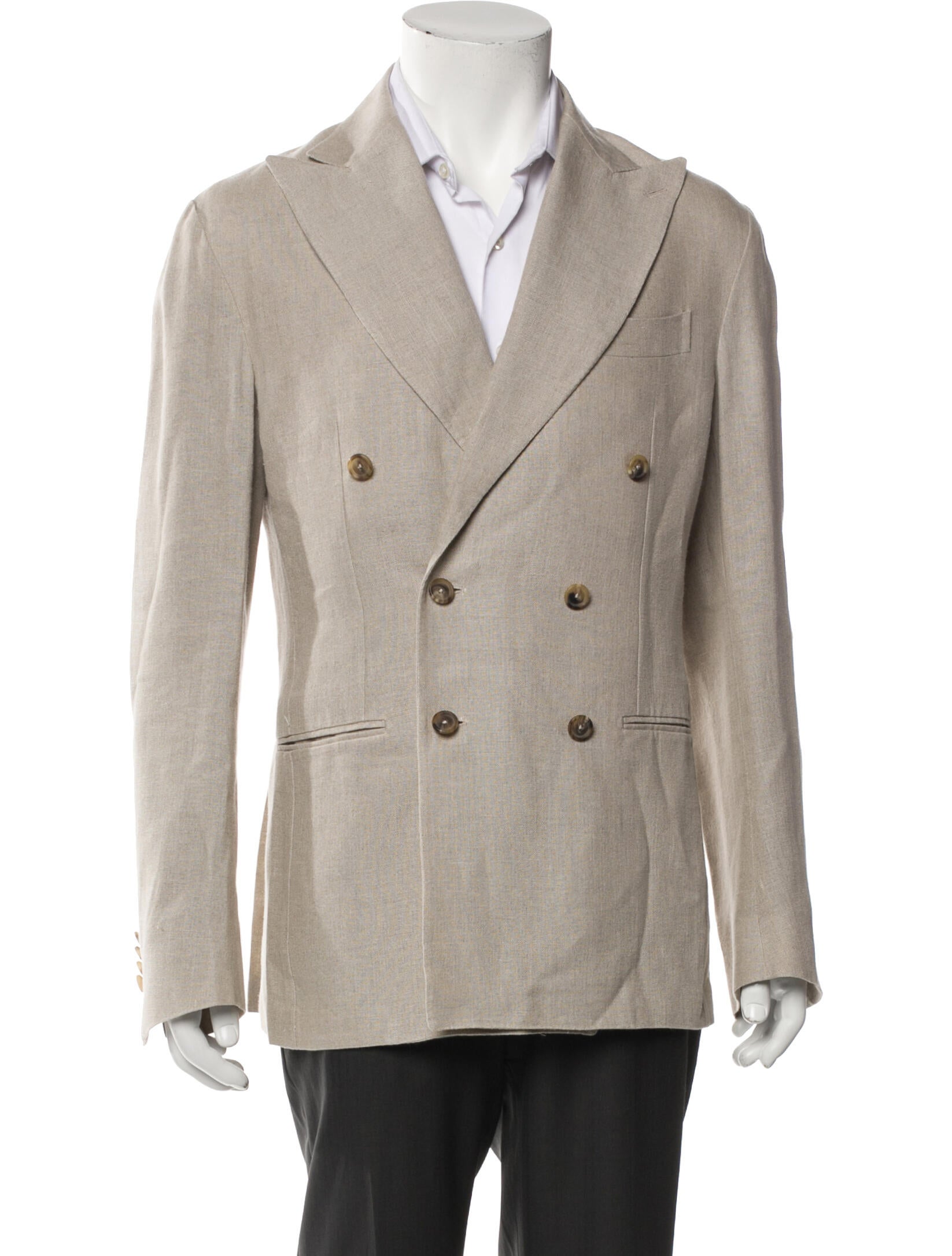 De Petrillo Linen Blazer