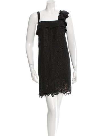 Derek Lam Crocheted Mini Dress