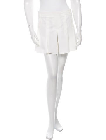 Derek Lam Pleated Mini Skirt