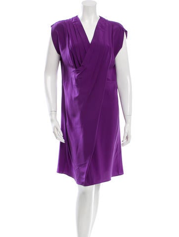 Derek Lam Draped V-Neck Dress