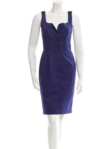 Derek Lam Sleeveless Sheath Dress