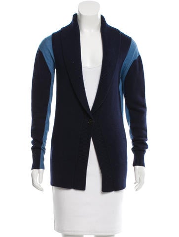 Derek Lam Shawl Single Button Cardigan