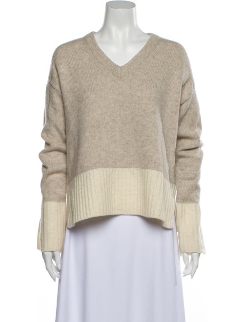 Derek Lam Wool Striped Sweater Wool