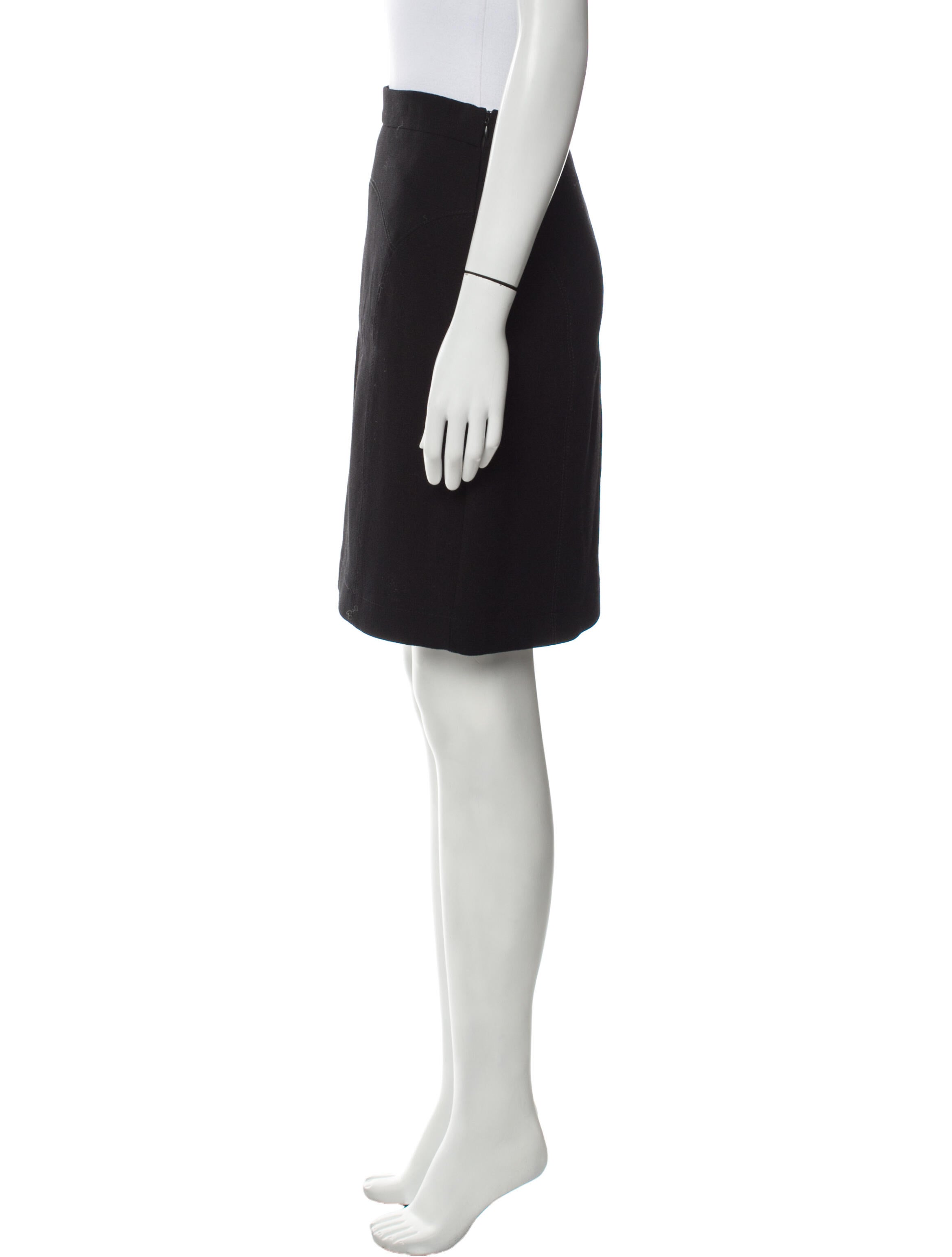 Derek Lam Wool Knee-Length Skirt