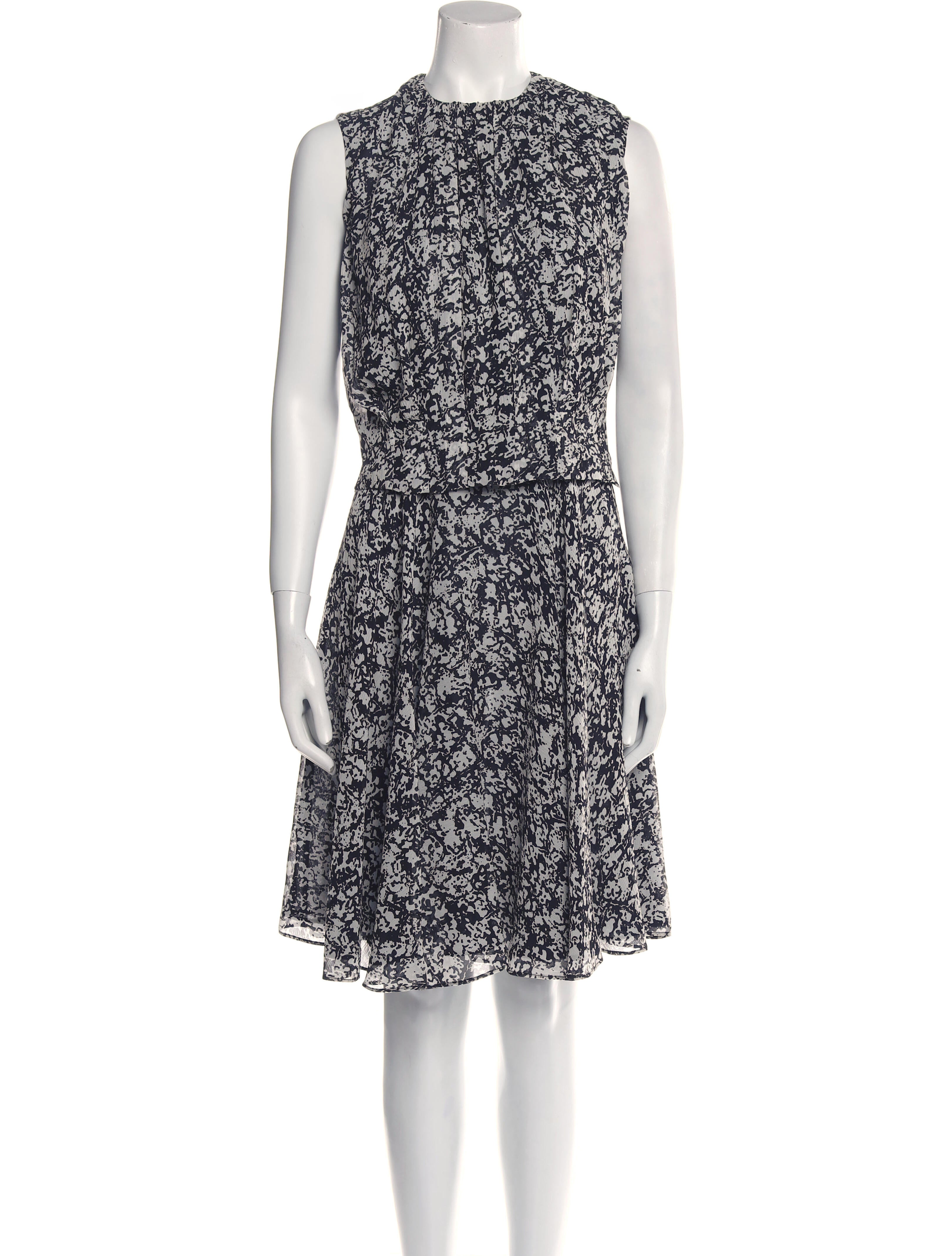 Derek Lam Silk Midi Length Dress