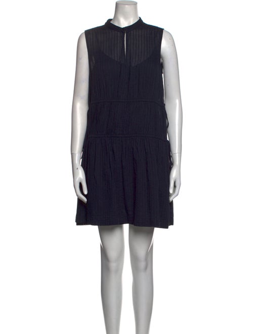 Derek Lam Crew Neck Knee-Length Dress