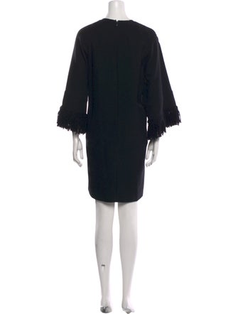 Derek Lam V-Neck Knee-Length Dress