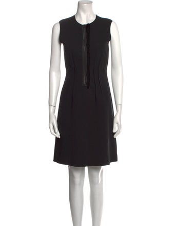 Derek Lam Virgin Wool Knee-Length Dress
