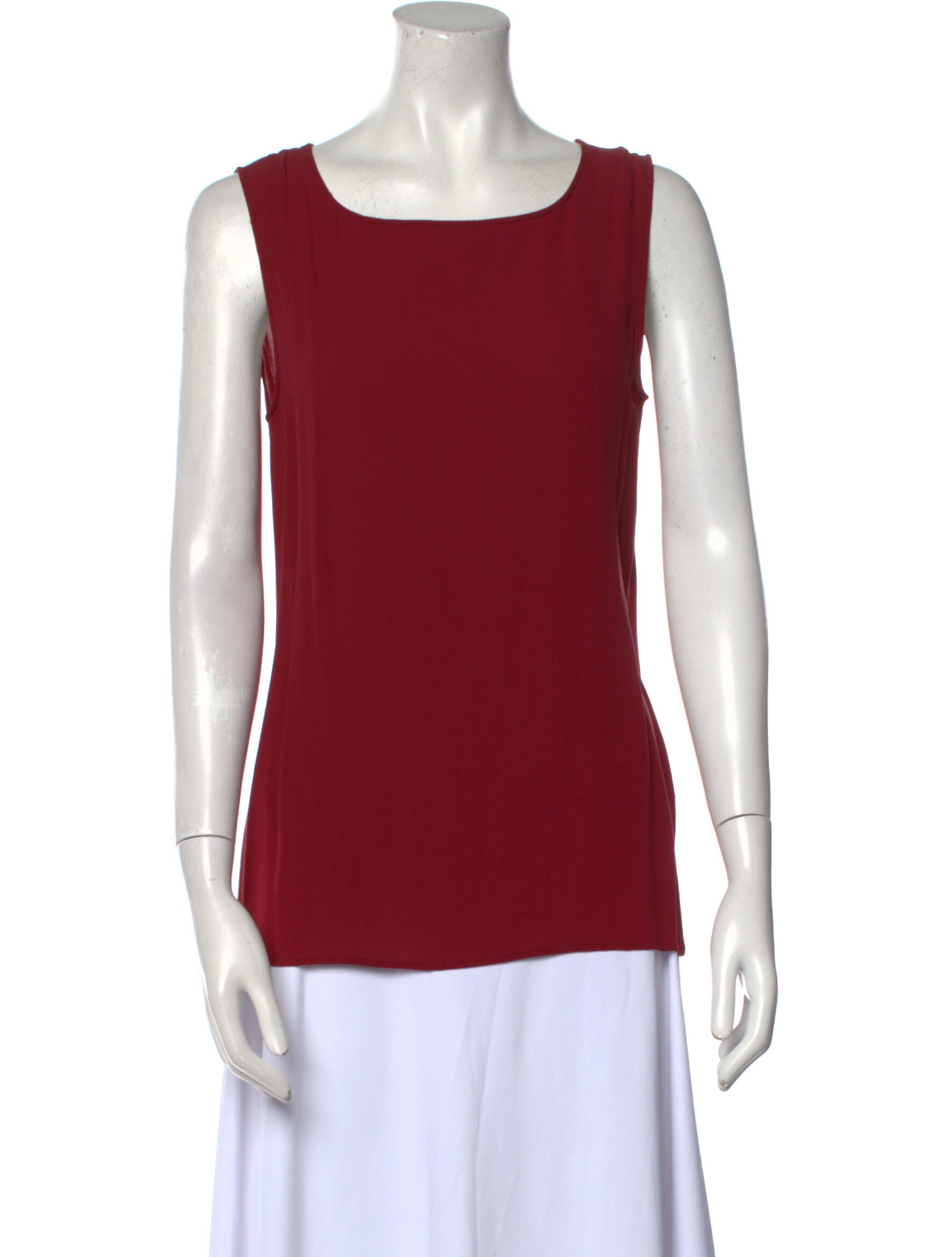 Derek Lam Scoop Neck Sleeveless Top