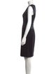 Derek Lam V-Neck Knee-Length Dress
