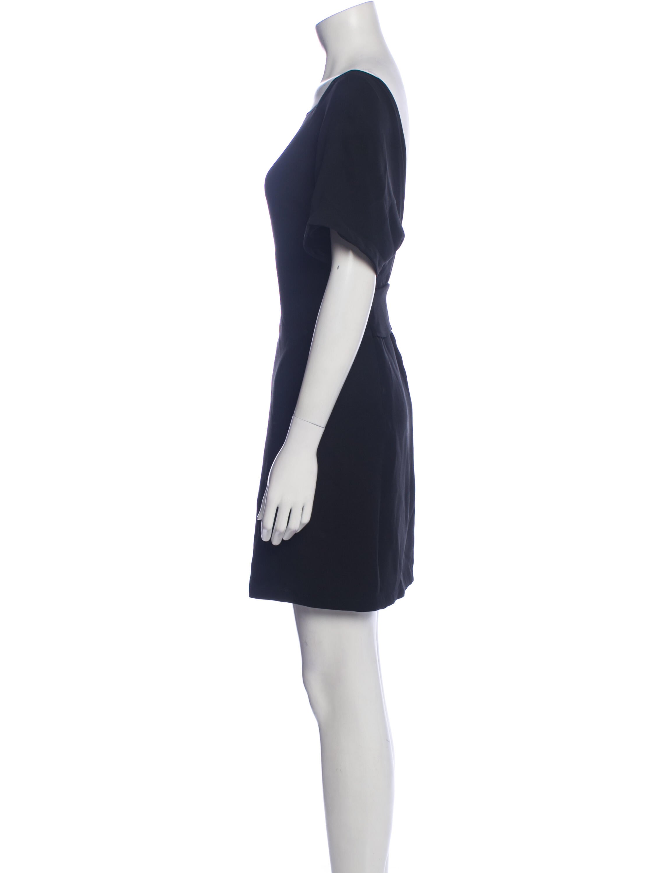 Derek Lam Square Neckline Mini Dress