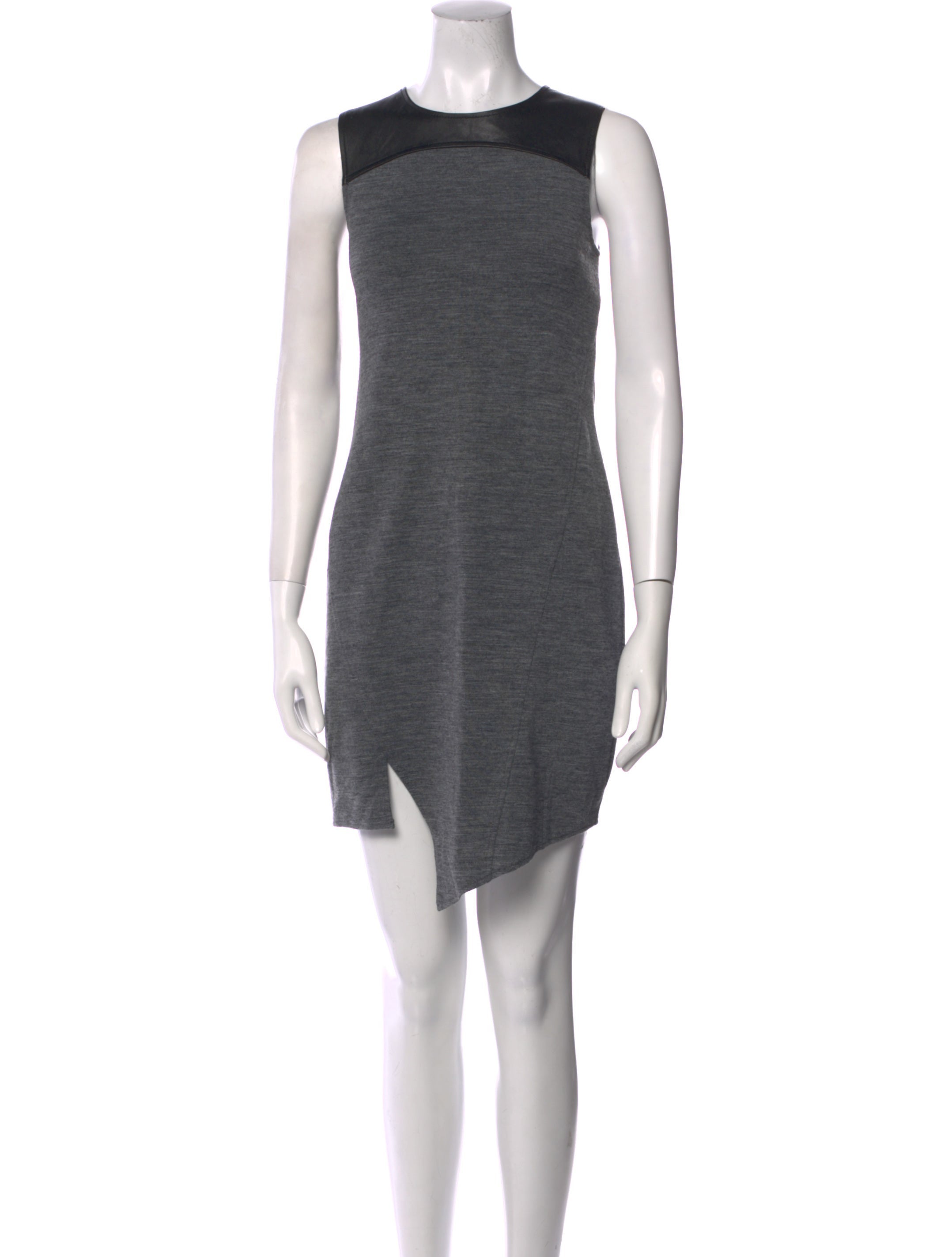 Derek Lam Crew Neck Knee-Length Dress