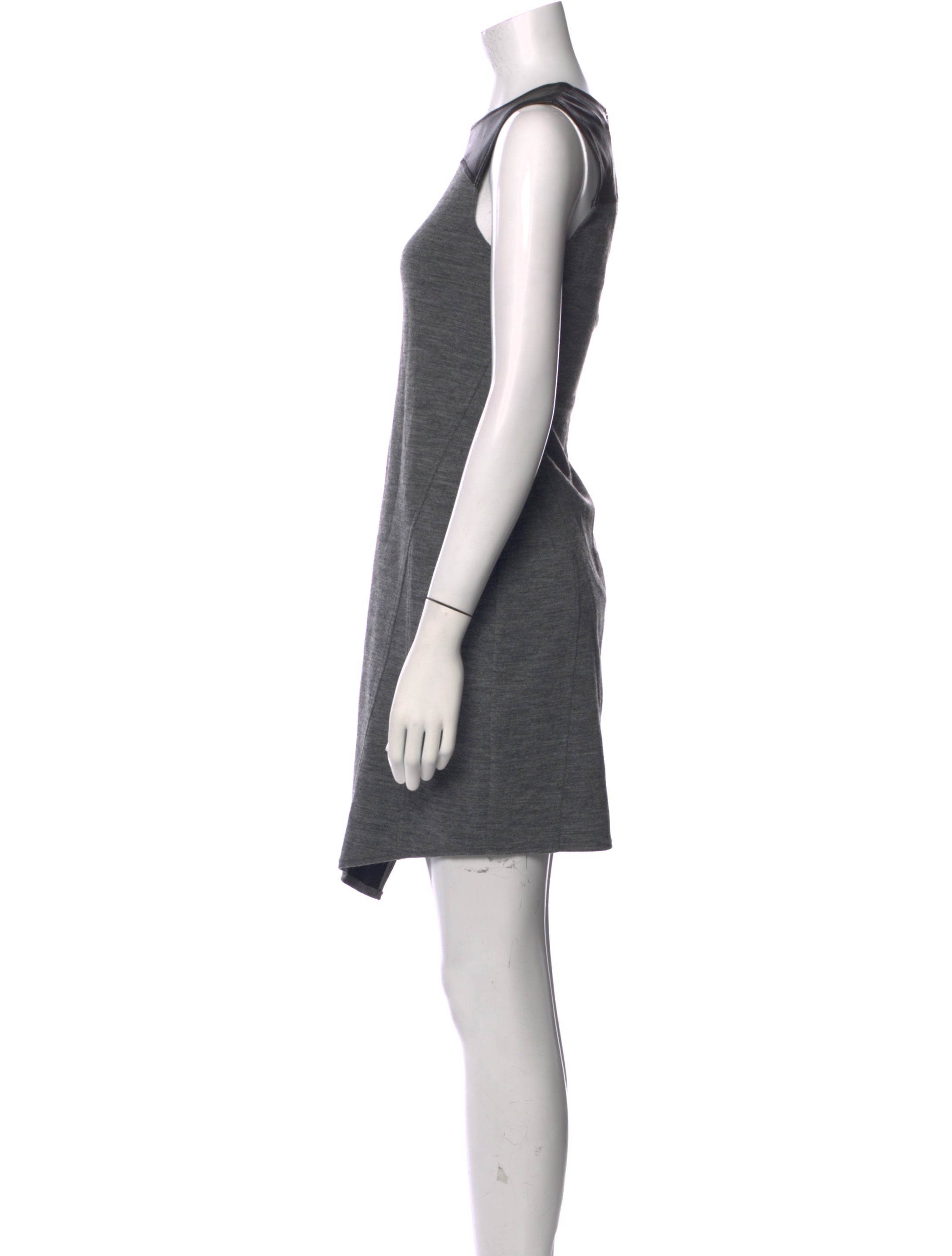Derek Lam Crew Neck Knee-Length Dress