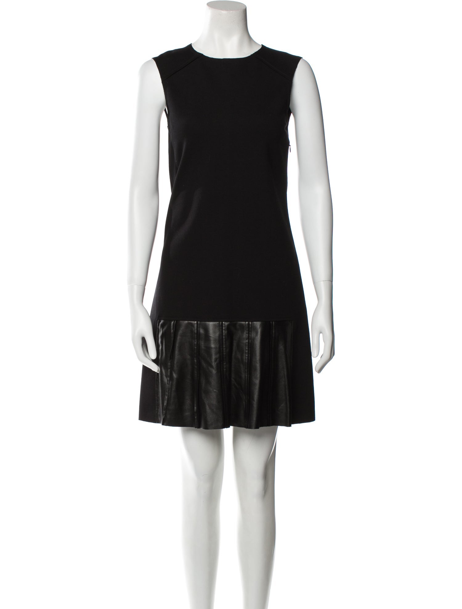 Derek Lam Crew Neck Mini Dress - Brown Dresses, Clothing - DER74499 | The  RealReal