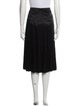 Derek Lam Pleated Accents Midi Length Skirt
