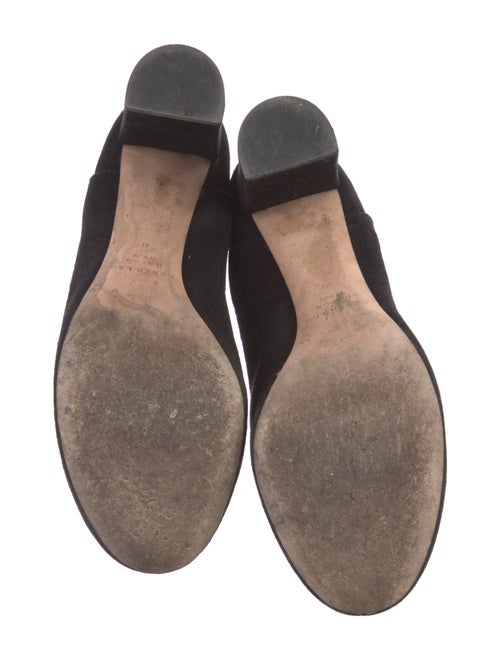 Derek Lam Suede Eyelet Trim Chelsea Boots