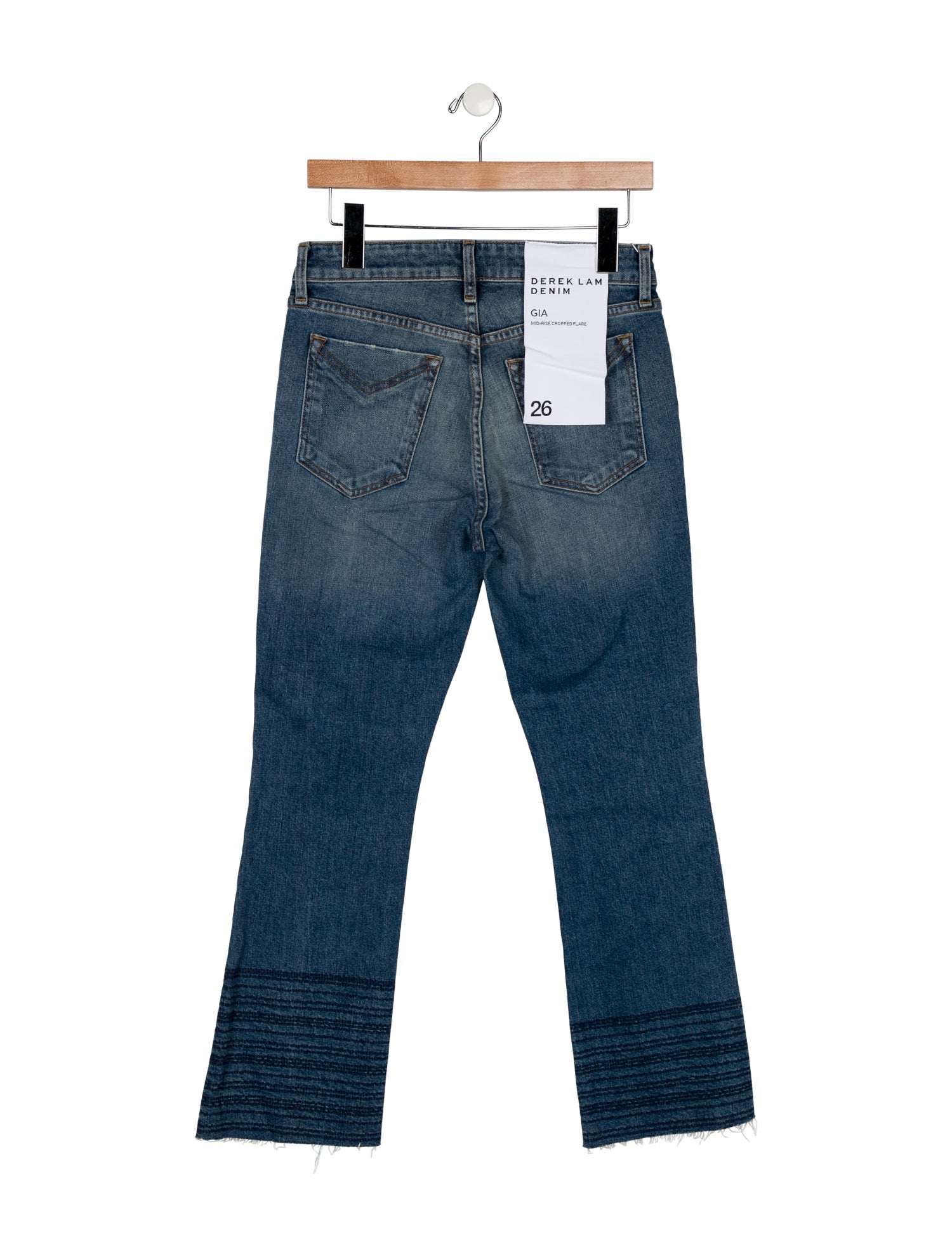 Derek Lam Mid-Rise Straight Leg Jeans w/ Tags