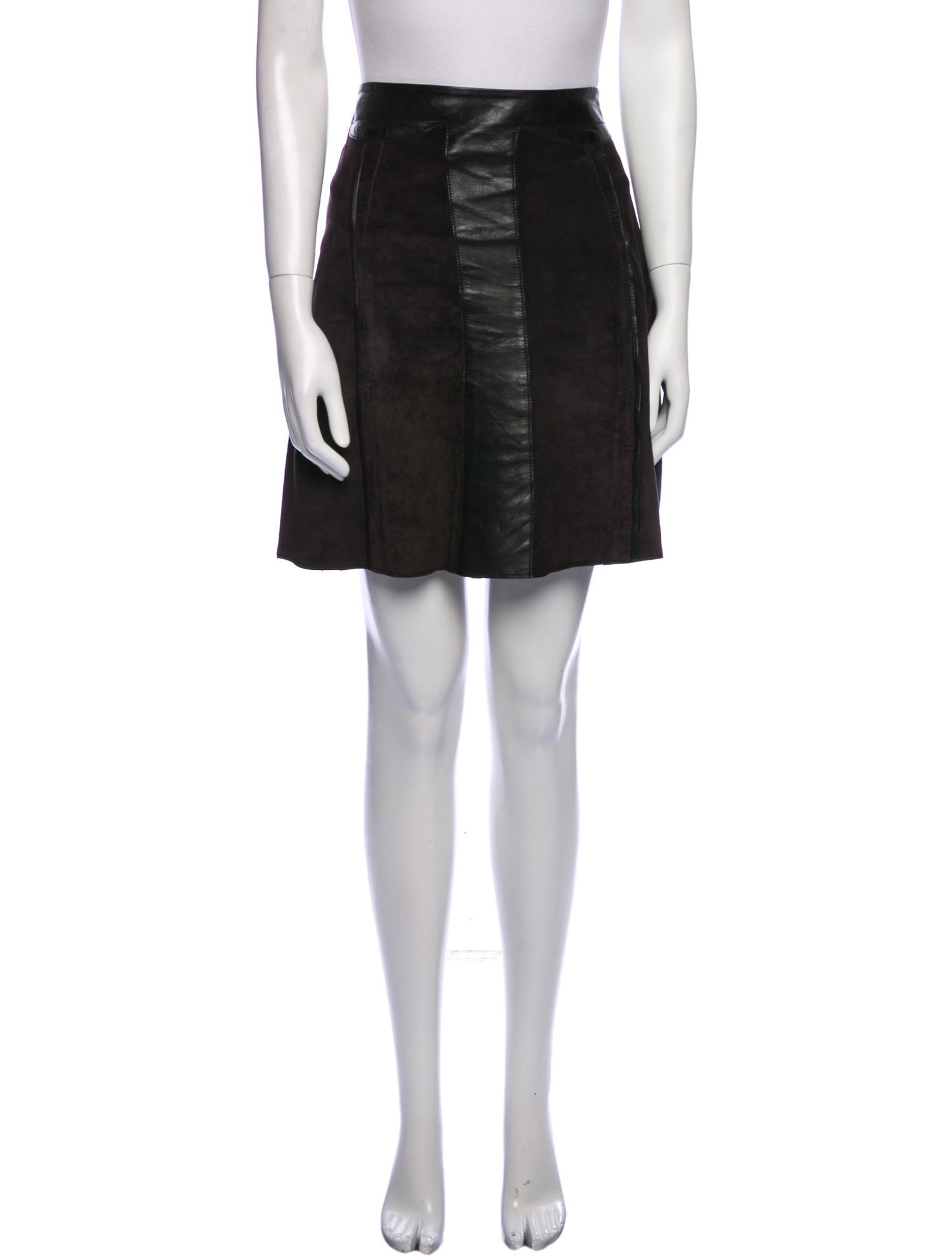 Derek Lam Calfskin Mini Skirt