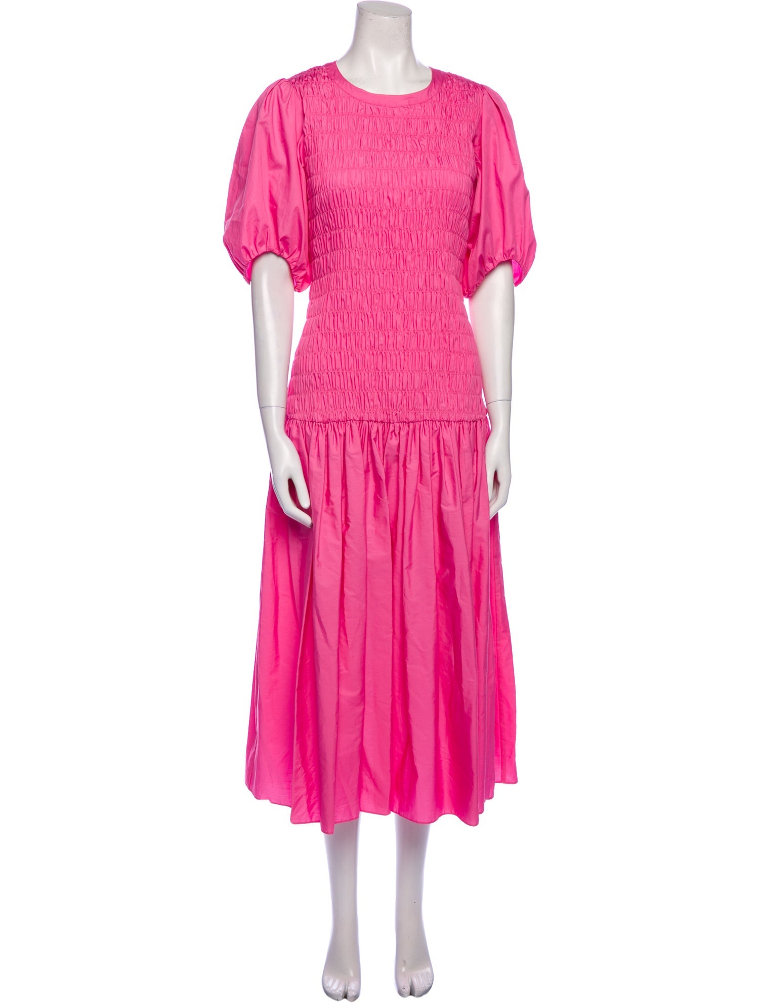 Derek Lam Crew Neck Long Dress