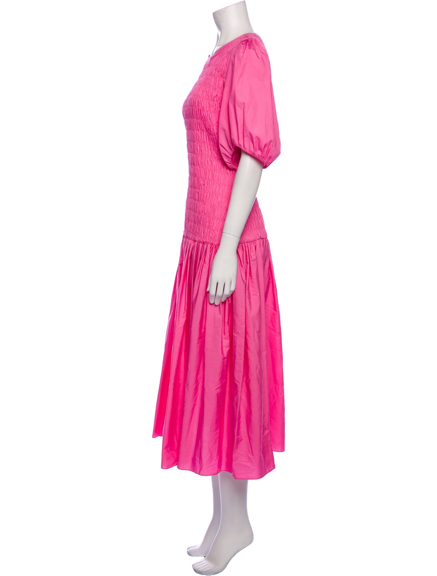 Derek Lam Crew Neck Long Dress