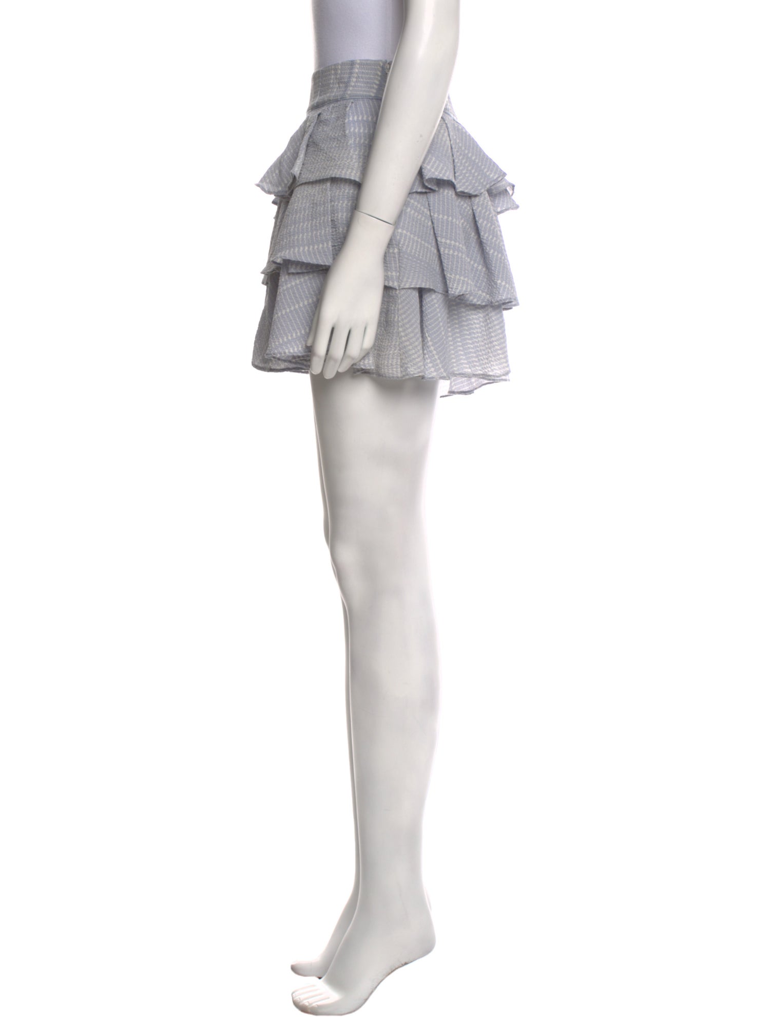 Derek Lam Silk Mini Skirt