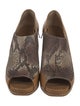 Derek Lam Ponyhair Animal Print Lace-Up Boots