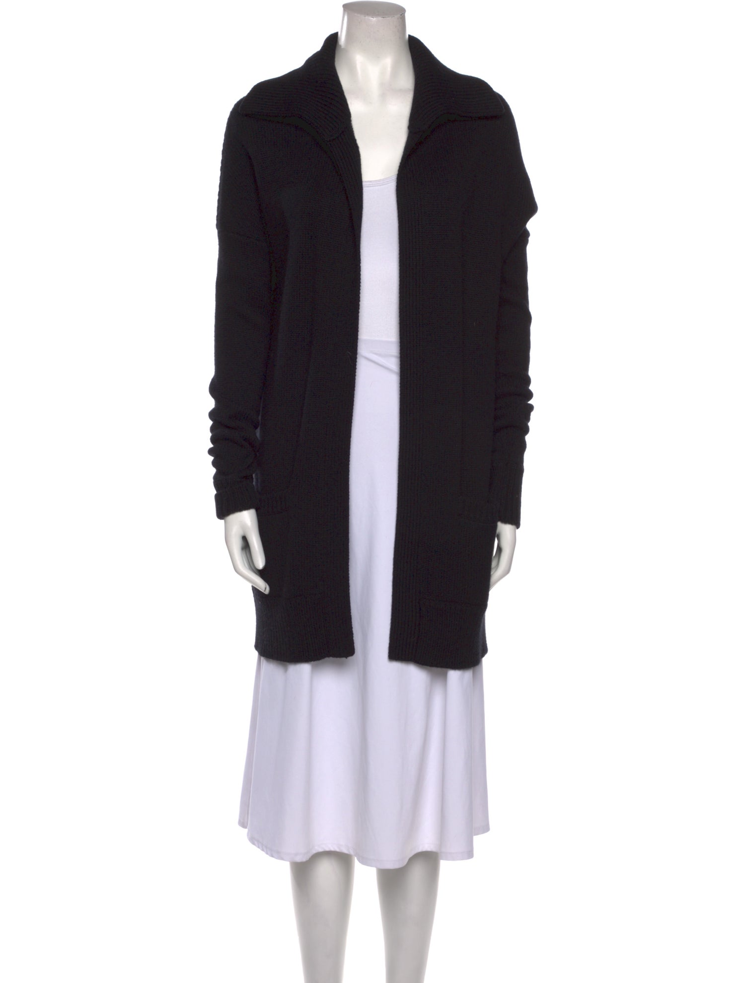 Derek Lam Cashmere Open Front Sweater